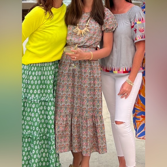 J. Crew Dresses & Skirts - J.Crew Liberty Fabric Georgia Duke Side Cut-out Dress